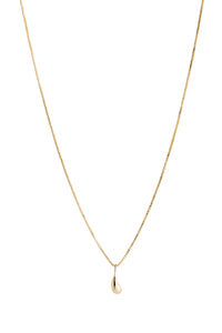 Lacrima Charm Necklace | 14k Gold