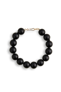 Grande Boule Bracelet Black Tourmaline