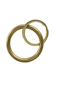 Key Ring No 1 Brass