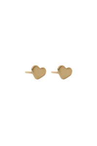 Sweetheart Studs | 14k Gold