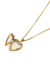 Classic Heart Locket Gold