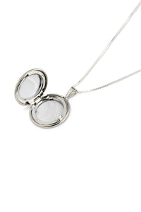 Classic Round Locket Silver