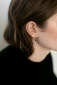 Sweetheart Studs | 14k Gold