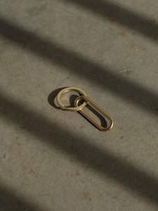 Key Ring No 2 Brass